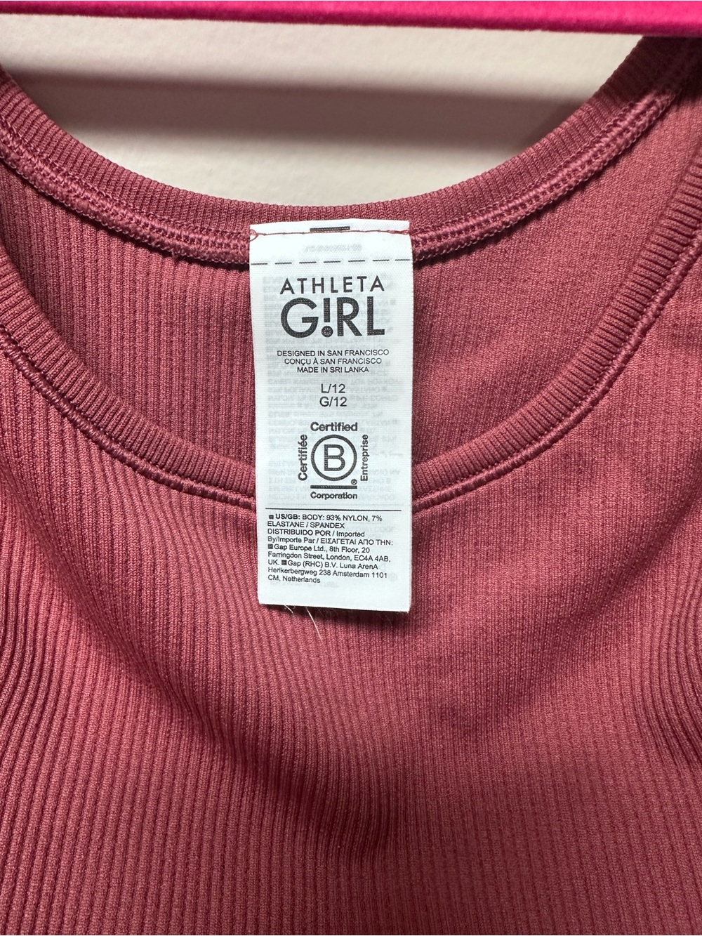 Athleta Girl Ribbed Tank - Picture 2 of 2